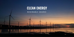 Clean Energy HTML5 Template