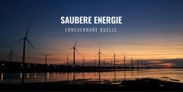 Saubere Energie