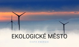 Eko Město – Jednoduchá Šablona Webu