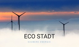 Eco Stadt – Benutzerfreundliche HTML5-Vorlage