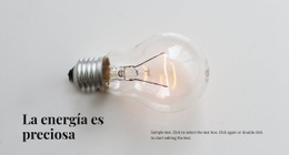 La Energía Es Preciosa - Creador Web