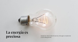 La Energía Es Preciosa - Mejor Diseño De Sitio Web