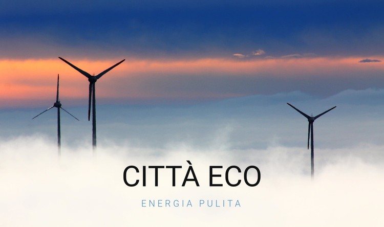 Città eco Modello CSS