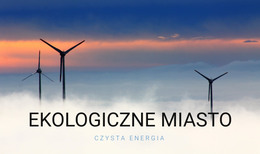 Ekologiczne Miasto - W Pełni Responsywny Szablon