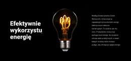 Lampy Energooszczędne Motyw Dla Osobistej Agencji Marketingu Cyfrowego