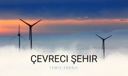 Çevreci Şehir - Ücretsiz Açılış Sayfası