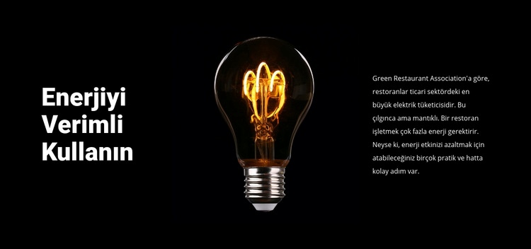 Enerji tasarruflu lambalar Açılış sayfası