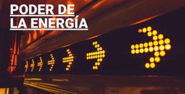 Poder De La Energia Plantillas Html5 Responsivas Gratuitas