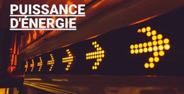 Puissance D'Énergie - Thème De La Page