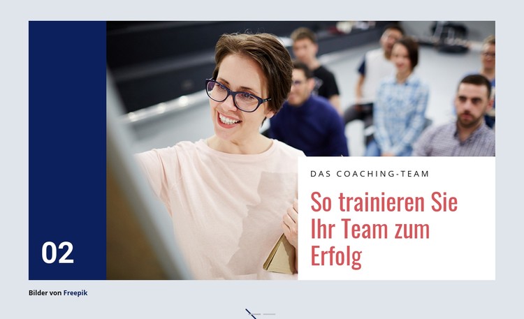 Coaching ist ein kraftvoller Prozess CSS-Vorlage