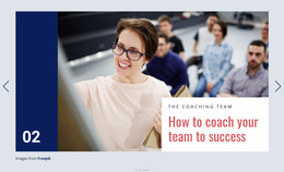 Coaching Is Powerful Process - Business Premium Website Template