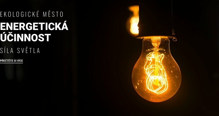 Energetická účinnost Webový design