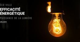 Page HTML Pour Efficacité Énergétique