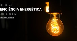 Eficiência Energética Modelo De Site HTML CSS