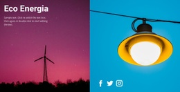 Economizando Recursos - Página De Destino Fácil De Usar