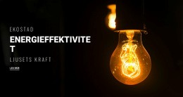 Energieffektivitet – Responsivt WordPress-Tema