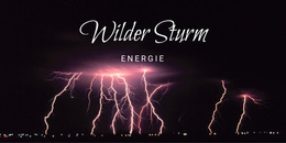 Wilde Sturmenergie