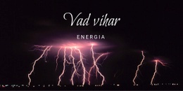 HTML5 Reszponzív A Következőhöz: Vad Vihar Energiája