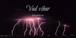 Vad Vihar Energiája - Ingyenes Webhelysablon