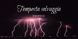 Energia Selvaggia Della Tempesta