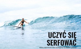 Naucz Się Surfować W Australii - Profesjonalna Strona Docelowa