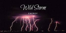 Wild Storm Energy - Website Builder