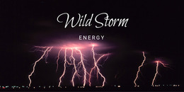 Wilde Stormenergie