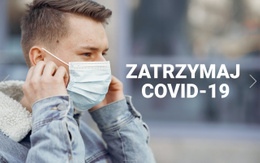 Zatrzymaj Covid-19 - Projekt Strony Internetowej