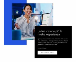 Generatore Di Siti Web Multiuso Per Crea Una Visione Aziendale