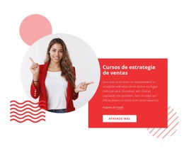 Cursos De Estrategia De Ventas - HTML Site Builder