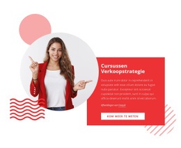 Verkoopstrategie Cursussen - HTML Site Builder