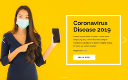 Coronavirus Information Website Creator