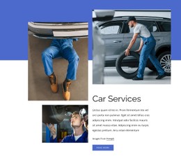 Full car service - CSS Template by Nicepage
