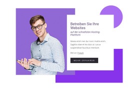 Schnell, Skalierbar, Sicher – Professioneller Website-Builder