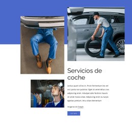 Servicio De Coche Completo - Plantilla HTML5, Responsiva, Gratuita