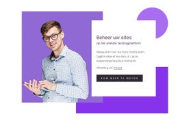 Snel, Schaalbaar, Veilig - Sjablonen Website-Ontwerp