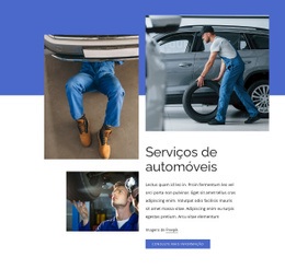 Serviço De Carro Completo - Modelo HTML5, Responsivo, Gratuito