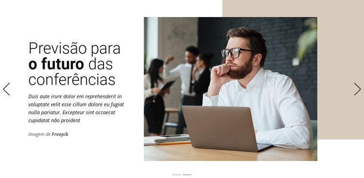 Tendências e estratégias de marketing Modelo de uma página