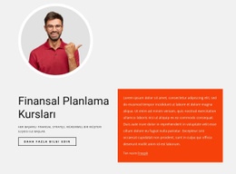 Finansal Planlama Kursları Için En Yaratıcı Açılış Sayfası