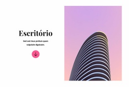 Design De Site Pronto Para Uso Para Prédio Comercial