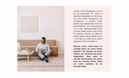 Exklusive HTML5-Vorlage Für Gestaltung Von Büroräumen