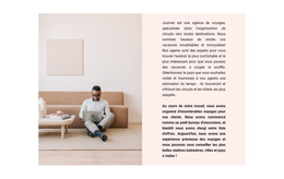 Conception D'Espace De Bureau Modèle HTML