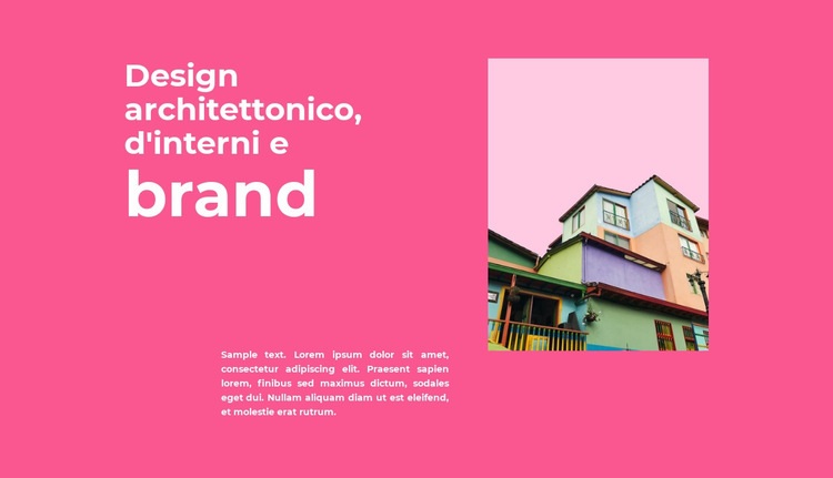 Rosa succoso Modelli di Website Builder