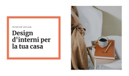 Organizzazione Del Tuo Spazio Modello CSS Premium
