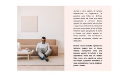 Modelo HTML5 Exclusivo Para Design De Espaço De Escritório