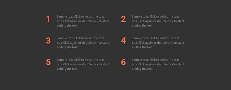 Seis regras importantes Modelo HTML5