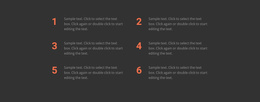 Six Important Rules - Responsive Website Template