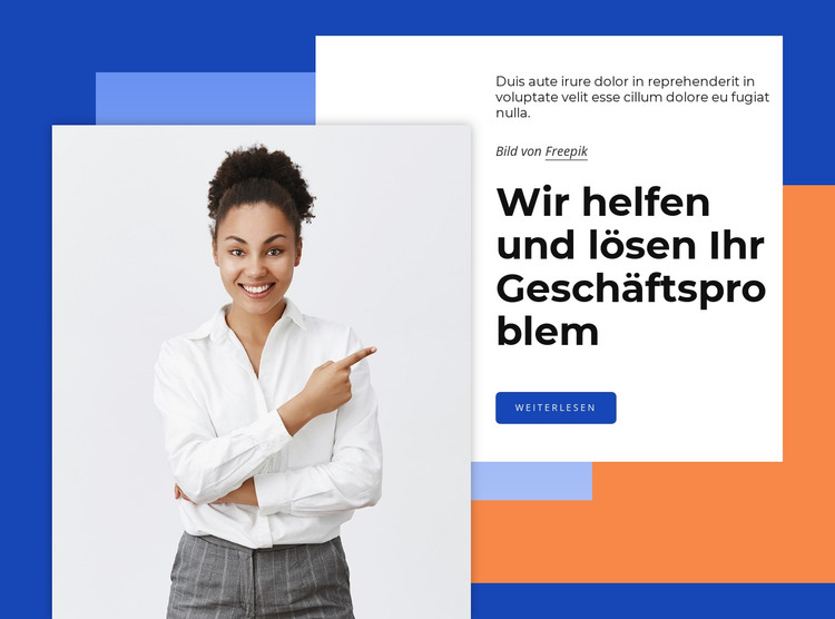 Berater für Unternehmenswachstum HTML-Vorlage