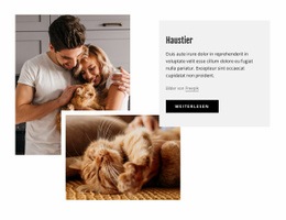 Haustiere - Website-Builder Zur Inspiration