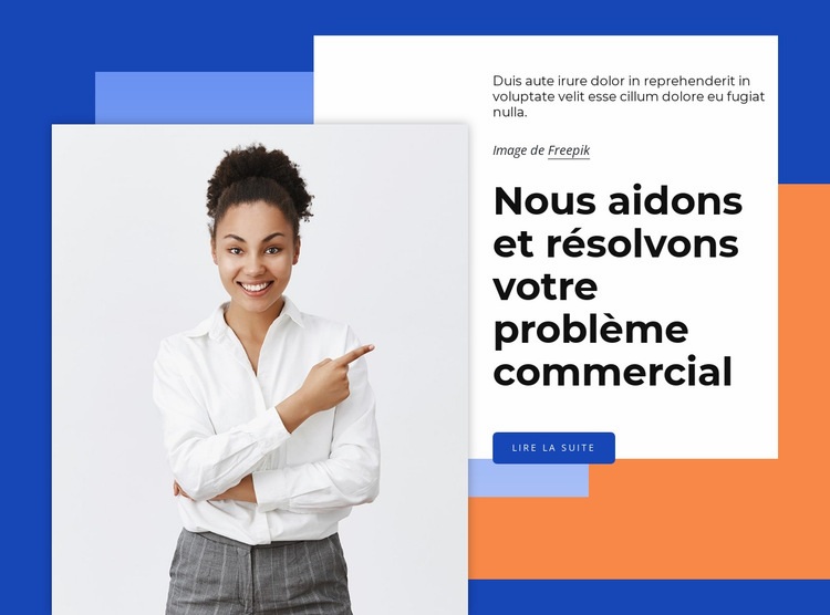 Consultants en croissance d'entreprise Créateur de site Web HTML